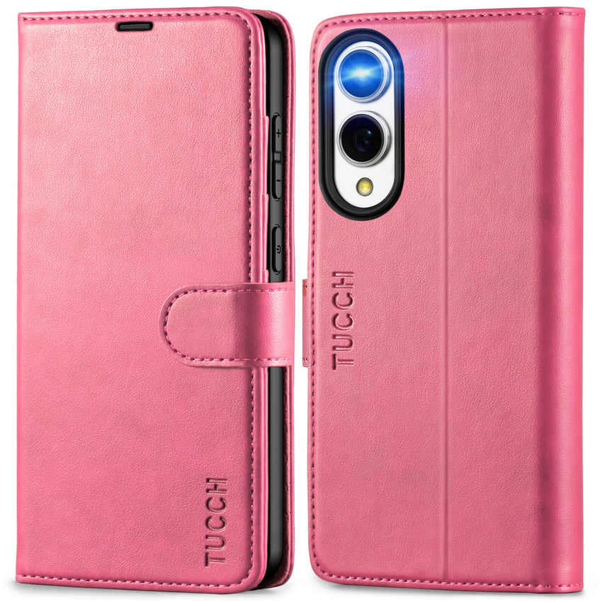 Galaxy S25 Ultra, Kickstand [RFID Blocking] Card Holder, Folio Magnetic PU Leather [TPU Shockproof Interior Case] Protective Folio Cover Compatible with Galaxy S25 Ultra, Black - 7DAY'S