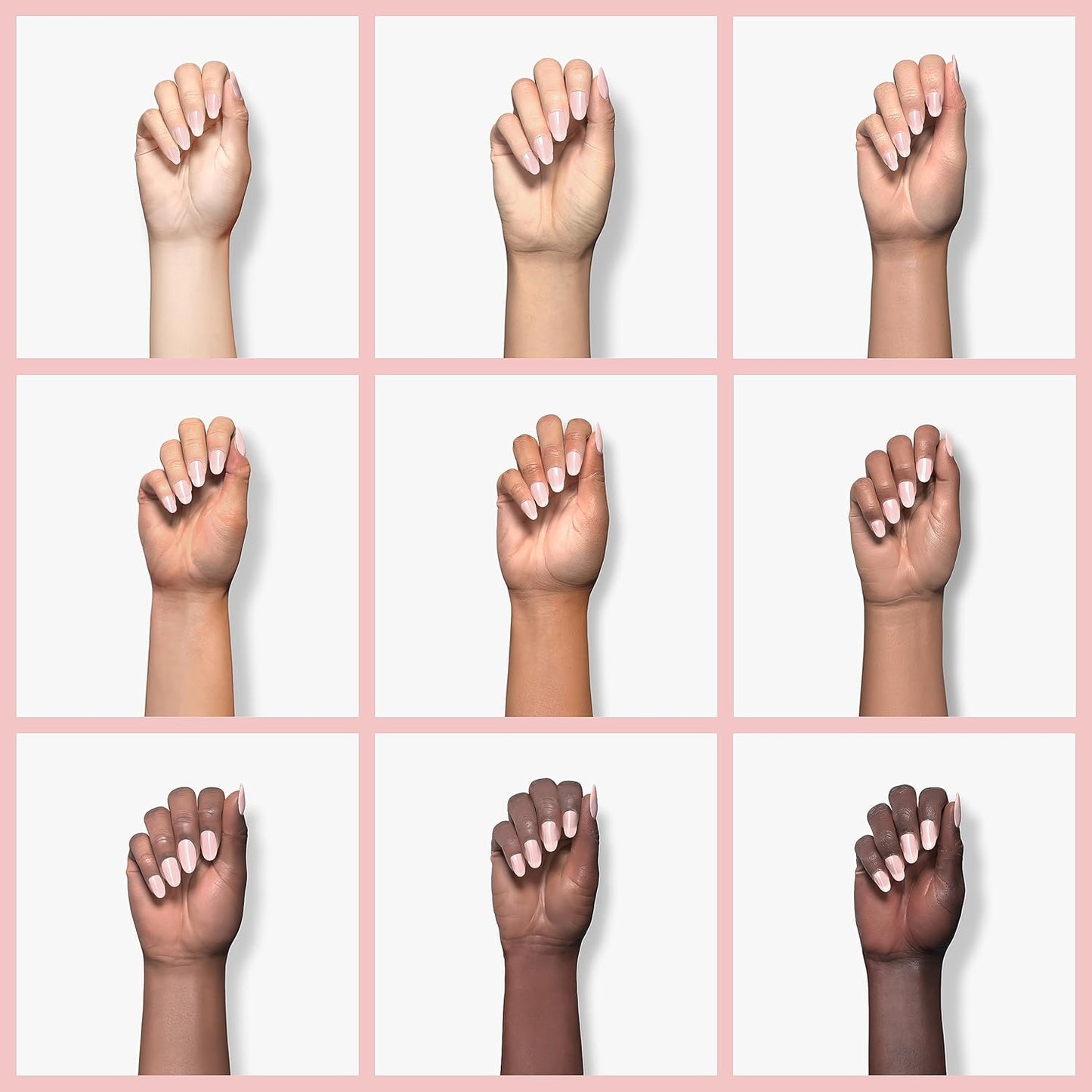GAOY Sheer Light Pink Gel Nail Polish, 16ml Jelly Milky White Peach Translucent Color 1352 UV Light Cure Gel Polish for Nail Art DIY Manicure and Pedicure at Home - 7DAY'S