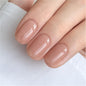 GAOY Sheer Light Pink Gel Nail Polish, 16ml Jelly Milky White Peach Translucent Color 1352 UV Light Cure Gel Polish for Nail Art DIY Manicure and Pedicure at Home - 7DAY'S