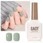 GAOY Sheer Light Pink Gel Nail Polish, 16ml Jelly Milky White Peach Translucent Color 1352 UV Light Cure Gel Polish for Nail Art DIY Manicure and Pedicure at Home - 7DAY'S