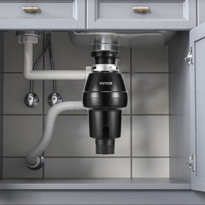 Garbage Disposal 3/4 HP Continuous Food Waste Disposer 3250RPM EZ Connect Corded - 7DAY'S