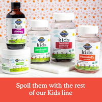 Garden of Life Kids Organic Vitamin D3 Gummies with 800 IU (100% Daily Value) for Strong Bones, Teeth, Brain & Immunity – Non - GMO, No Gluten, Vegetarian, Sugar Free, Orange Flavor, 60 Servings - 7DAY'S