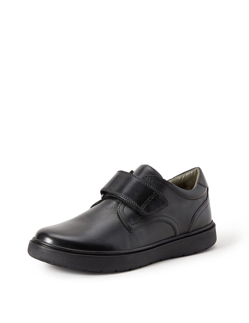 Geox Boys' Riddock Hook and Loop Dress Sneaker Shoe - 7DAY'S