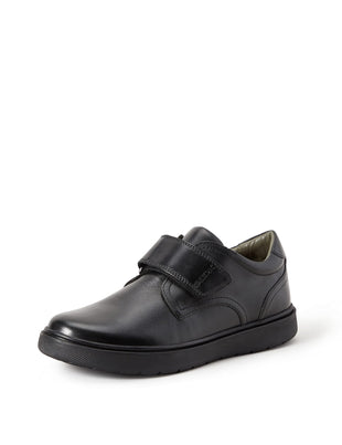 Geox Boys' Riddock Hook and Loop Dress Sneaker Shoe