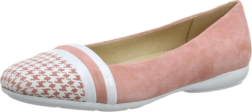 Geox Women's Annitah 9 Nappa Leather Ballet Flat with Arch Support and Cushioning - 7DAY'S
