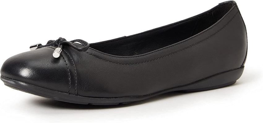 Geox Women's Annitah 9 Nappa Leather Ballet Flat with Arch Support and Cushioning - 7DAY'S