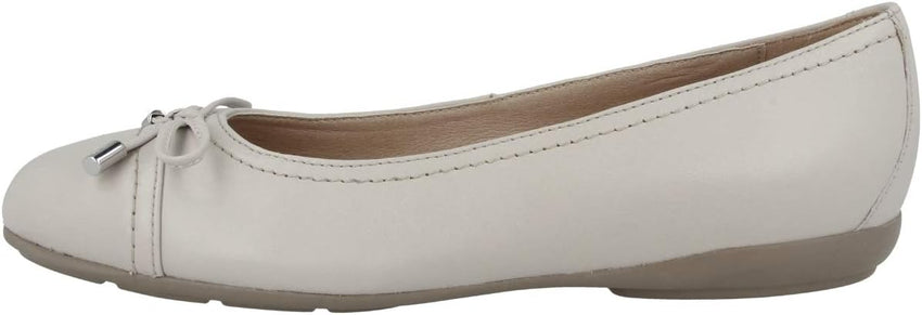Geox Women's Annitah 9 Nappa Leather Ballet Flat with Arch Support and Cushioning - 7DAY'S