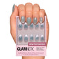 Glamnetic Press On Nails - Goal Digger | Glossy, Semi - Transparent, Short Round Nails, Reusable | 12 Sizes - 30 Nail Kit with Glue - 7DAY'S
