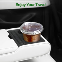Glotoch Express Clear Plastic Cups with Lids, [100 Sets - 24oz] Disposable Crystal Iced Coffee Cups - Strawless Sip Lids - Sturdy To Go Cup for Smoothie, Cold Drinks, Juice - 7DAY'S