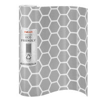 Glotoch Shelf Liner for Kitchen Cabinets Non Adhesive, 12" x20FT(240 Inch) Non Slip Drawer Liners, Waterproof Shelf Paper Closet Liners for Refrigerator Gray - 7DAY'S