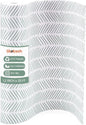 Glotoch Shelf Liner for Kitchen Cabinets Non Adhesive, 12" x20FT(240 Inch) Non Slip Drawer Liners, Waterproof Shelf Paper Closet Liners for Refrigerator Gray - 7DAY'S