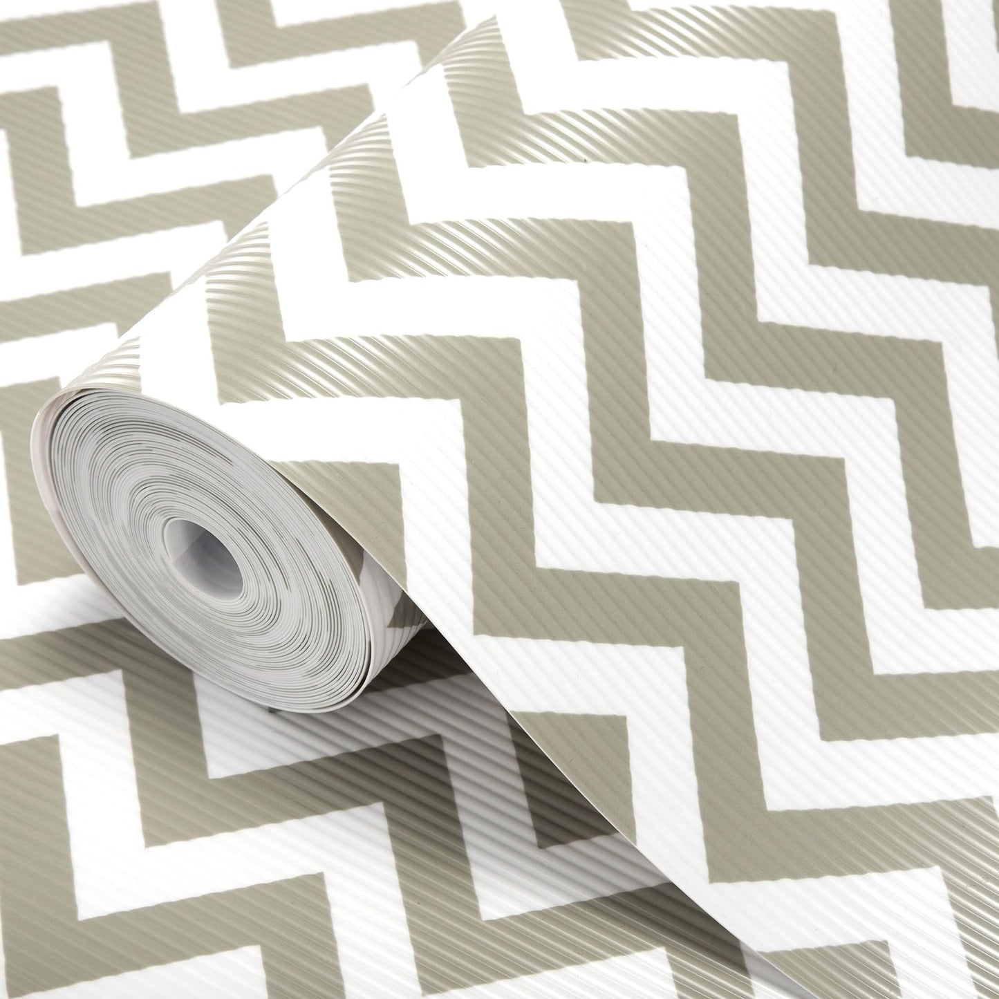 Glotoch Shelf Liner for Kitchen Cabinets Non Adhesive, 12" x20FT(240 Inch) Non Slip Drawer Liners, Waterproof Shelf Paper Closet Liners for Refrigerator Gray - 7DAY'S