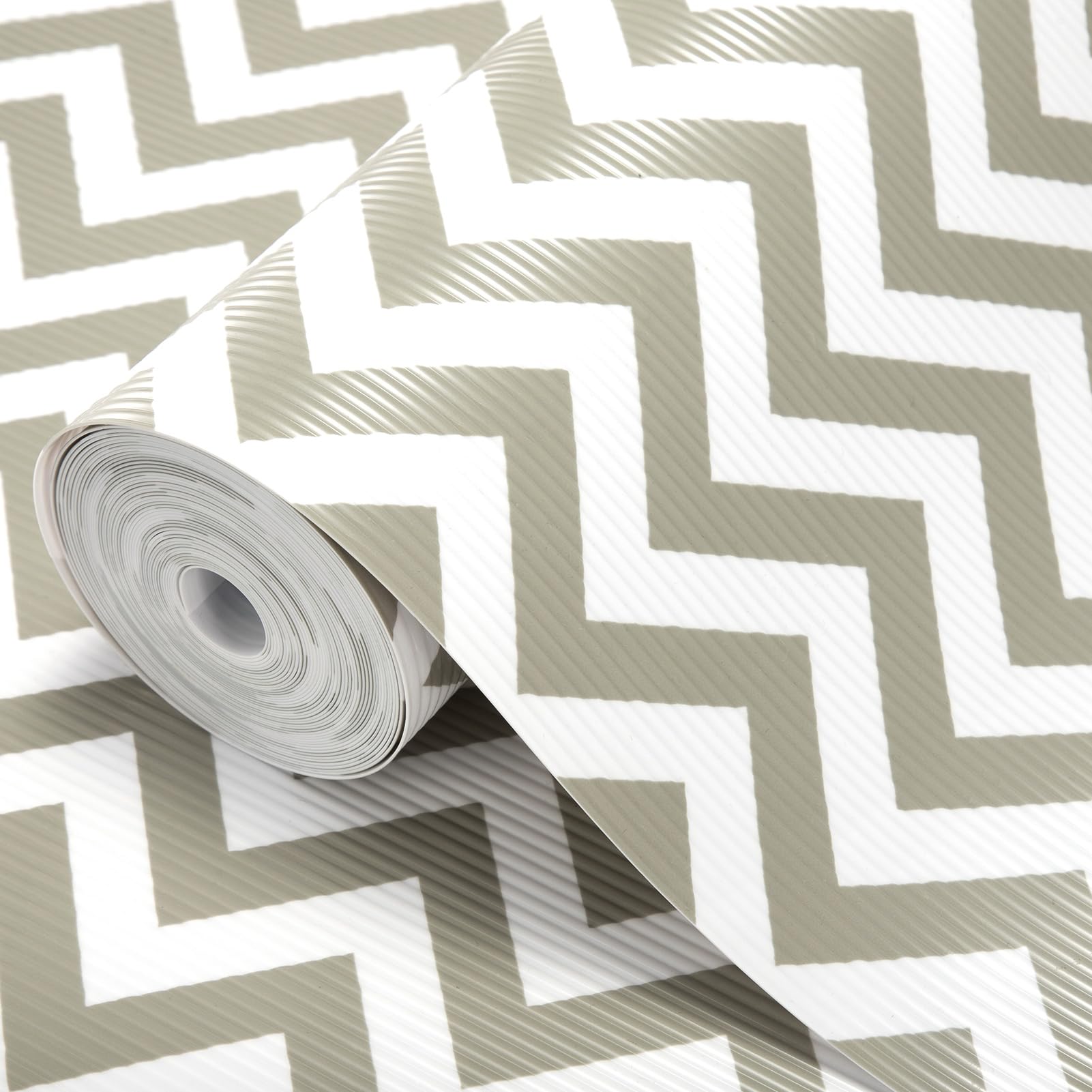 Glotoch Shelf Liner for Kitchen Cabinets Non Adhesive, 12" x20FT(240 Inch) Non Slip Drawer Liners, Waterproof Shelf Paper Closet Liners for Refrigerator Gray - 7DAY'S