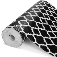 Glotoch Shelf Liner for Kitchen Cabinets Non Adhesive, 12" x20FT(240 Inch) Non Slip Drawer Liners, Waterproof Shelf Paper Closet Liners for Refrigerator Gray - 7DAY'S