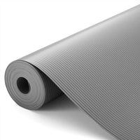 Glotoch Shelf Liner for Kitchen Cabinets Non Adhesive, 12" x20FT(240 Inch) Non Slip Drawer Liners, Waterproof Shelf Paper Closet Liners for Refrigerator Gray - 7DAY'S