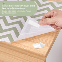 Glotoch Shelf Liner for Kitchen Cabinets Non Adhesive, 12" x20FT(240 Inch) Non Slip Drawer Liners, Waterproof Shelf Paper Closet Liners for Refrigerator Gray - 7DAY'S
