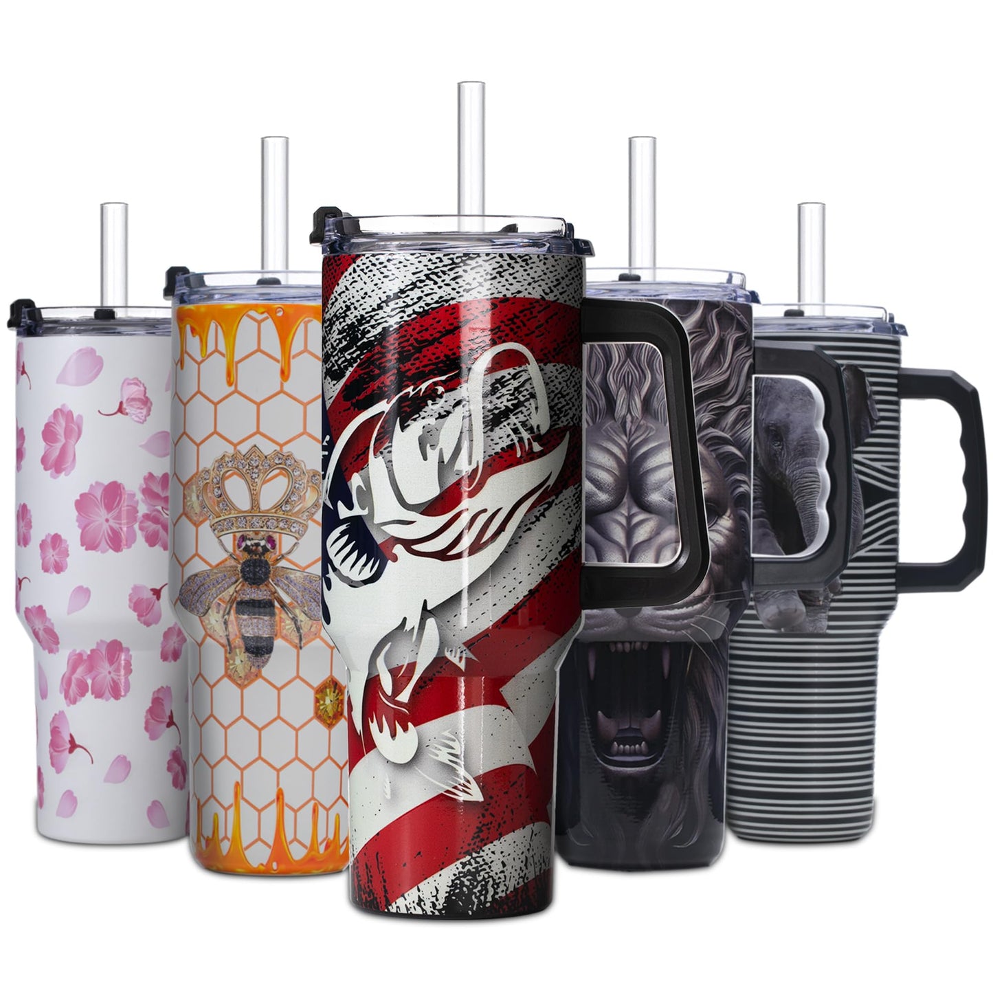 Gome 40oz Neon Gaming Tumbler - Gamer Gifts for Men & Boys - Birthday Gifts for Game Lovers, Boyfriend Insulated Stainless Steel Gamer Cup with Handle - 7DAY'S