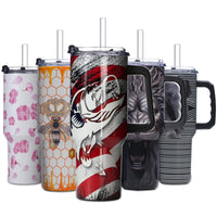 Gome 40oz Neon Gaming Tumbler - Gamer Gifts for Men & Boys - Birthday Gifts for Game Lovers, Boyfriend Insulated Stainless Steel Gamer Cup with Handle - 7DAY'S