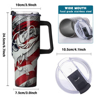 Gome 40oz Neon Gaming Tumbler - Gamer Gifts for Men & Boys - Birthday Gifts for Game Lovers, Boyfriend Insulated Stainless Steel Gamer Cup with Handle - 7DAY'S