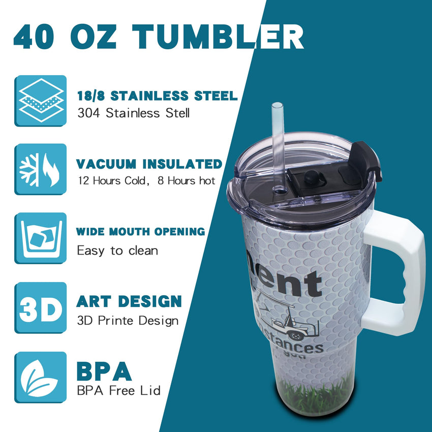 Gome 40oz Neon Gaming Tumbler - Gamer Gifts for Men & Boys - Birthday Gifts for Game Lovers, Boyfriend Insulated Stainless Steel Gamer Cup with Handle - 7DAY'S