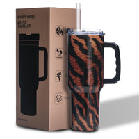 Gome 40oz Neon Gaming Tumbler - Gamer Gifts for Men & Boys - Birthday Gifts for Game Lovers, Boyfriend Insulated Stainless Steel Gamer Cup with Handle - 7DAY'S