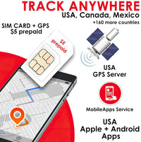 GPS card GPS Trackers SIM Card Pet Kid Senior Car Motorcycle 4G Tracking Device - 7DAY'S