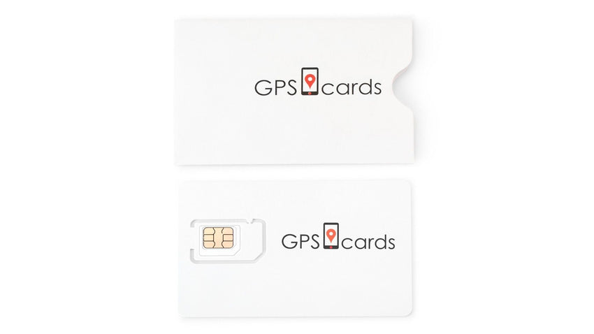 GPS Cards Sim for Mini GF07 GPS Tracker/ Phone Notification/ Speed Detector - 7DAY'S