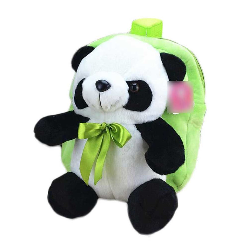 Green Cute Plush Panda Kids Shoulder Bag Travel Snacks Backpack Small School Bag - 7DAY'S