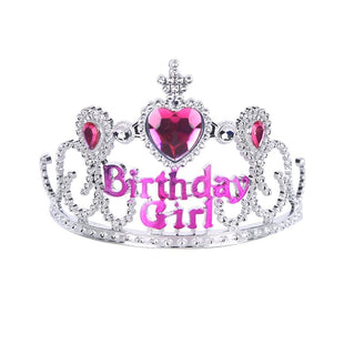 Grevosea Birthday Crown Headband Happy Birthday Accessory Decoration Gift Grevosea13cm*9cm 12pcs