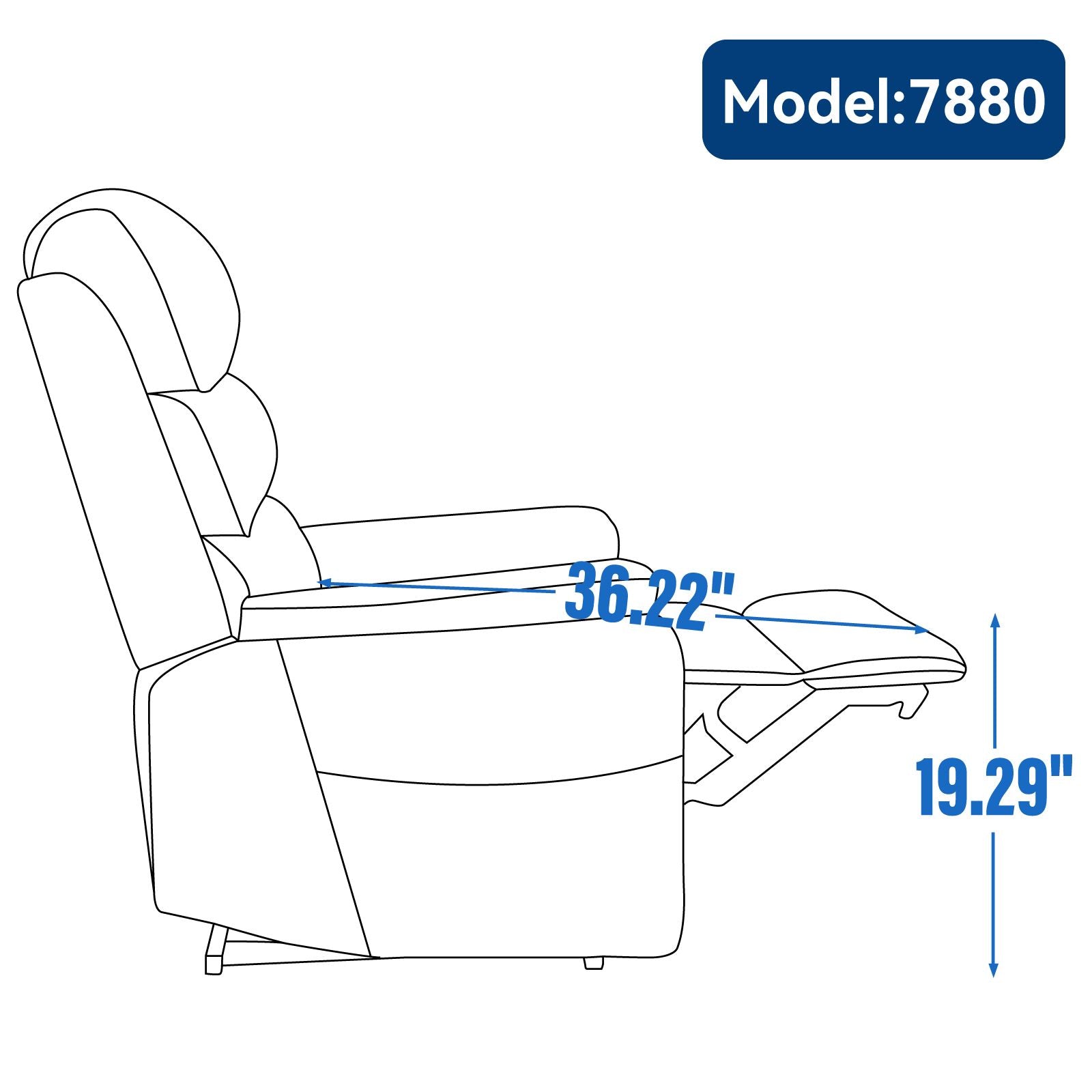 Grey Chenille Dual Motor Infinite Position Up to 350 LBS Power Lift Recliner Chair with Power - Remote, Heat Massage and Heavy Duty Motion Mechanism - 7DAY'S