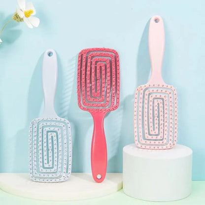 Hair Comb Hair Brush Anti Tangle And Anti - static Head Hair Brush Salon Hair Straightener Comb - 7DAY'S