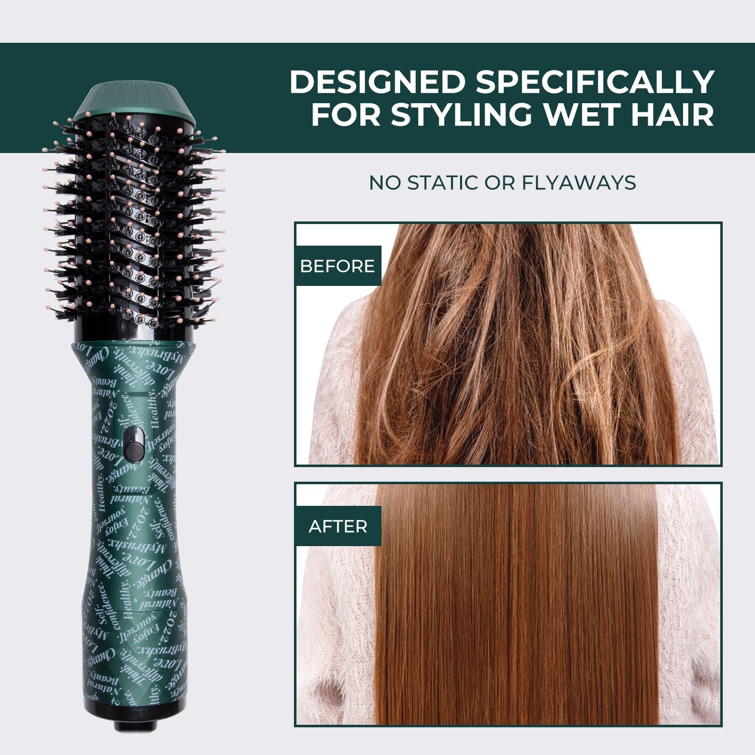 Hair Dryer Brush Blow Dryer Brush in One, 4 in 1 Hair Dryer and Styler Volumizer, Professional Hot Air Brush - 7DAY'S