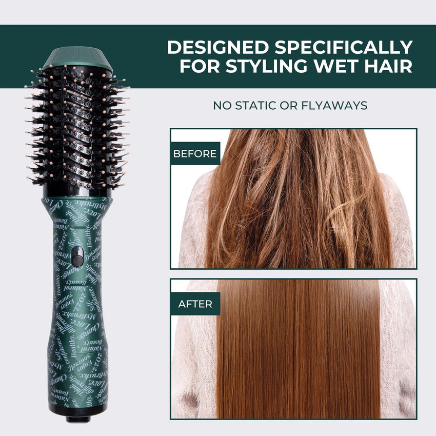 Hair Dryer Brush Blow Dryer Brush in One, 4 in 1 Hair Dryer and Styler Volumizer, Professional Hot Air Brush - 7DAY'S