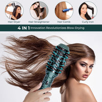 Hair Dryer Brush Blow Dryer Brush in One, 4 in 1 Hair Dryer and Styler Volumizer, Professional Hot Air Brush - 7DAY'S