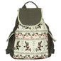 [Happy Trip] Fabric Art School Backpack Outdoor Daypack - 7DAY'S
