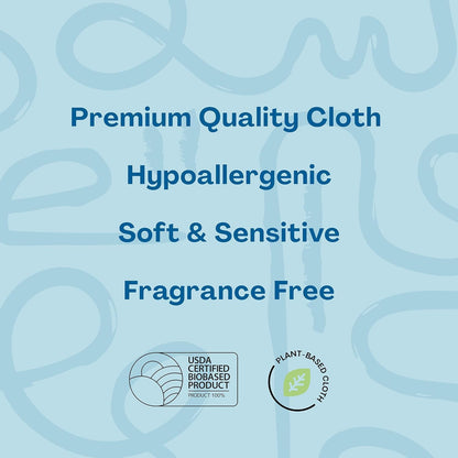 Hello Bello Extra Gentle Unscented Baby Wipes, Plant Based, Made with 99% Water and Aloe for Babies and Kids, 720 Count - 7DAY'S