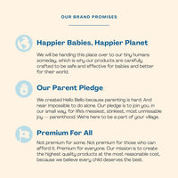 Hello Bello Extra Gentle Unscented Baby Wipes, Plant Based, Made with 99% Water and Aloe for Babies and Kids, 720 Count - 7DAY'S