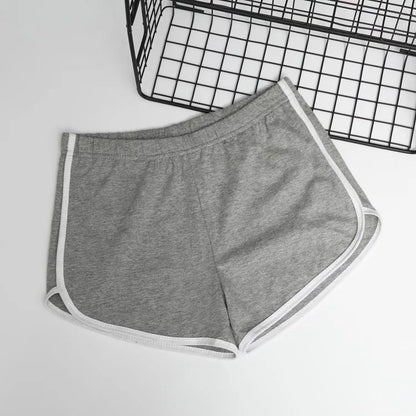 High Waist Drawstring Lounge Shorts – Summer Casual Loose Fit Cotton Shorts for Women - 7DAY'S