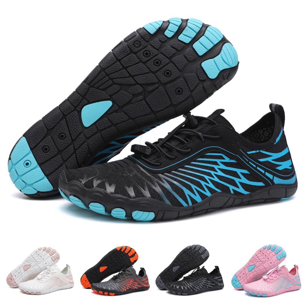 Hiking Barefoot Shoes Womens Mens,Pro - Healthy&Non - Slip Water Shoe for Women Men, Wide Toe Running Shoes Boots Sneakers Unisex - 7DAY'S