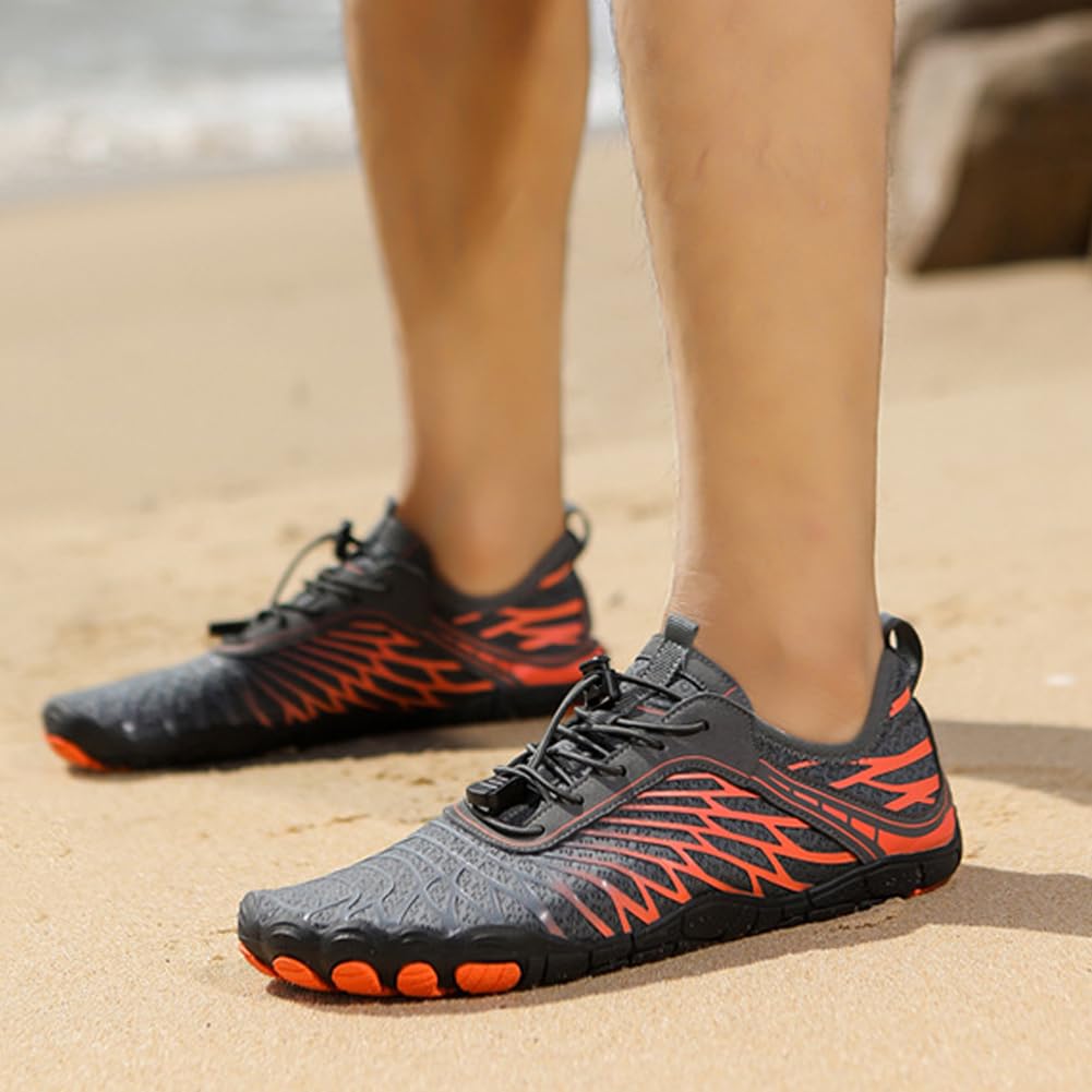 Hiking Barefoot Shoes Womens Mens,Pro - Healthy&Non - Slip Water Shoe for Women Men, Wide Toe Running Shoes Boots Sneakers Unisex - 7DAY'S
