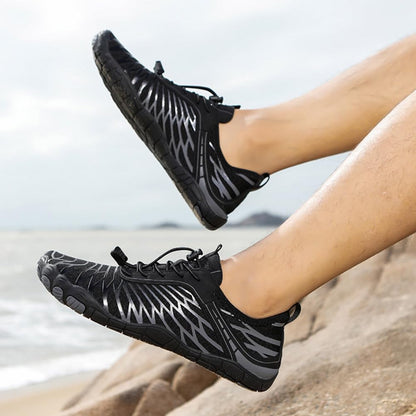 Hiking Barefoot Shoes Womens Mens,Pro - Healthy&Non - Slip Water Shoe for Women Men, Wide Toe Running Shoes Boots Sneakers Unisex - 7DAY'S