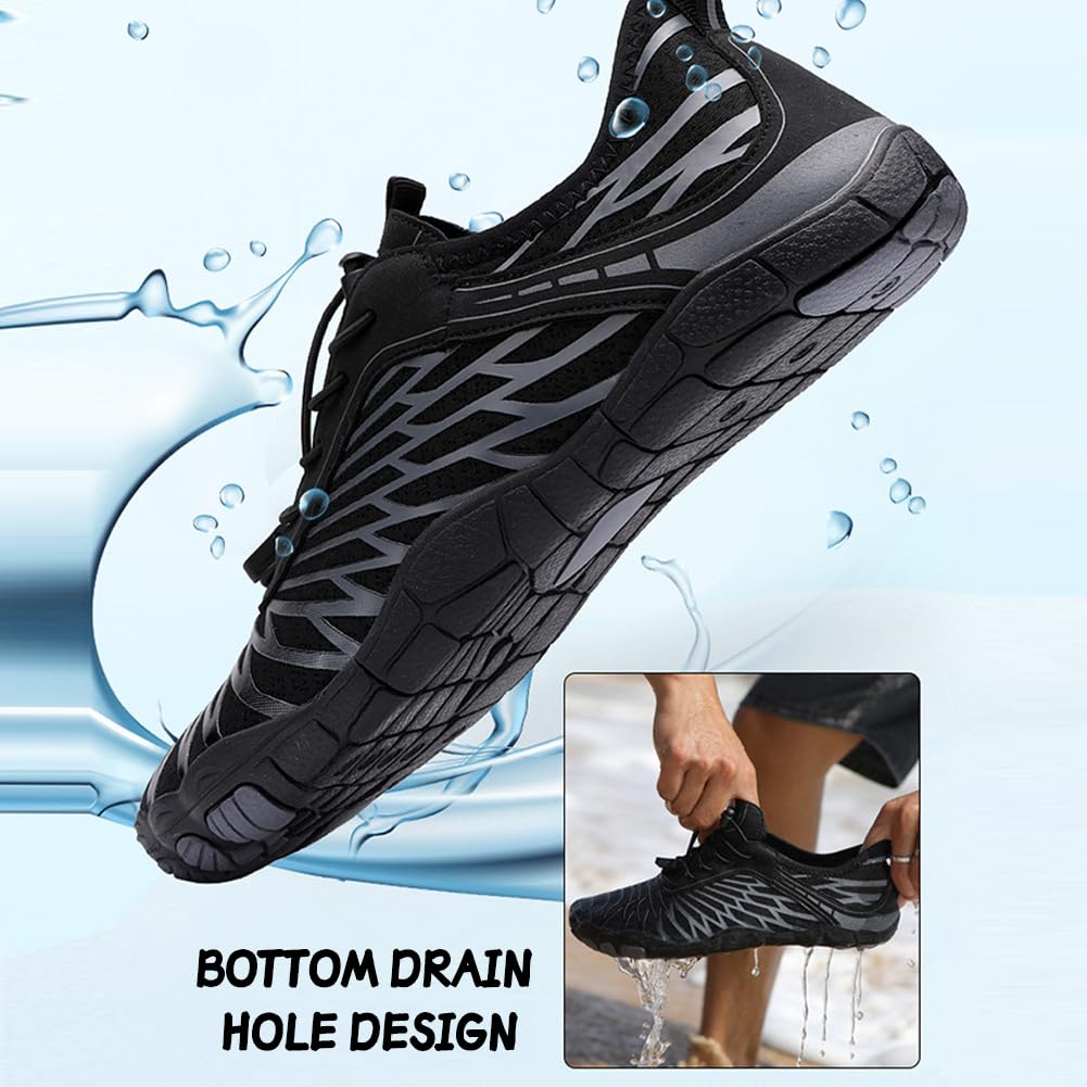 Hiking Barefoot Shoes Womens Mens,Pro - Healthy&Non - Slip Water Shoe for Women Men, Wide Toe Running Shoes Boots Sneakers Unisex - 7DAY'S