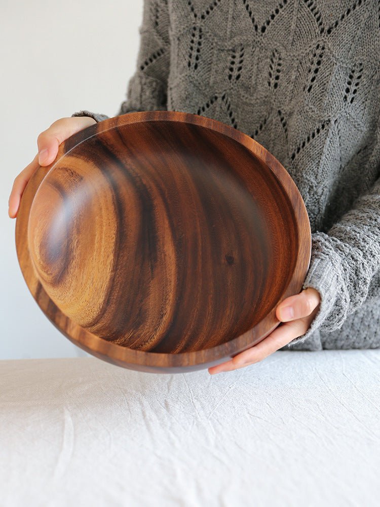 Home Kitchen acacia wooden bowl wooden tableware - 7DAY'S