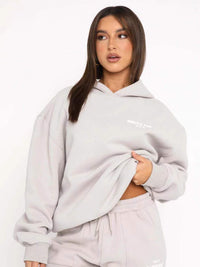 Hoodie - white Fox Outerwear - two Pieces Of Hoodie Suits Long - sleeved Hooded Outfit Set Jst - 7DAY'S
