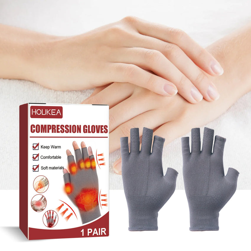 Houkea Joint Compression Gloves Wrist Gloves For Stiff Hands, Wrists, Thumbs, Sore Joints And Swollen Wrists - 7DAY'S