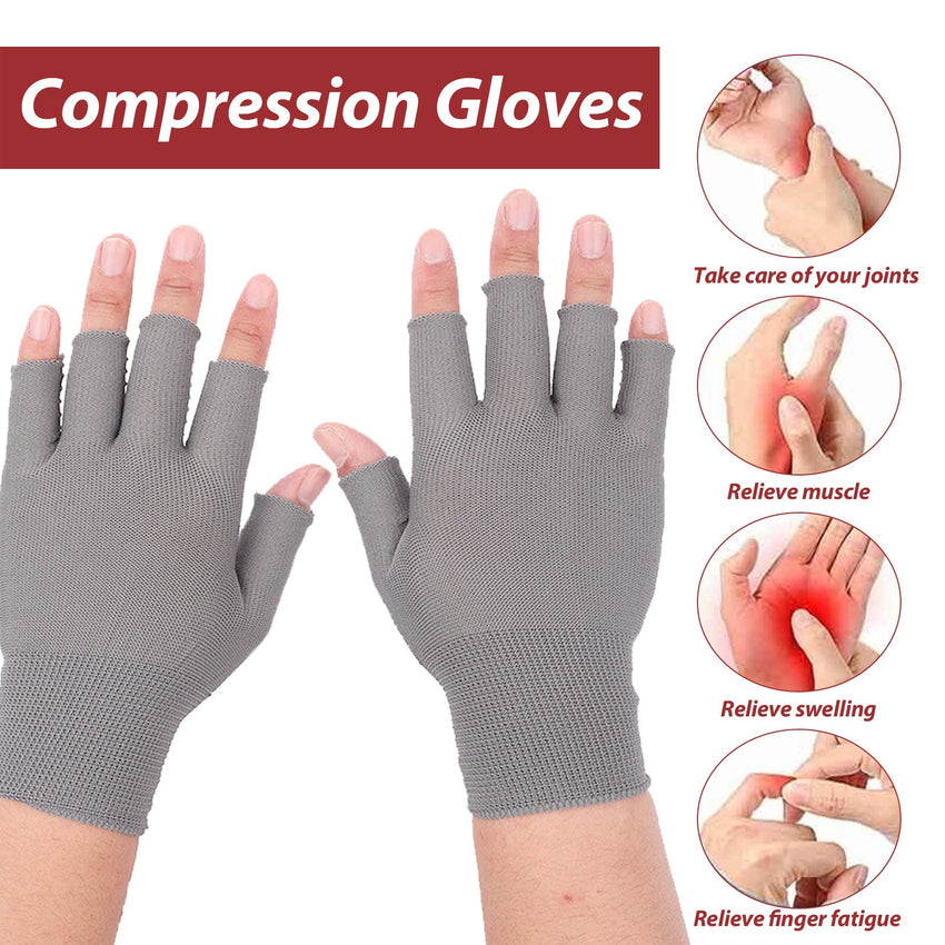 Houkea Joint Compression Gloves Wrist Gloves For Stiff Hands, Wrists, Thumbs, Sore Joints And Swollen Wrists - 7DAY'S