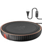 HouseGem Large Candle Warmer Plate,Ideal Desk Cup Warmer for Coffee, Beverages, Milk & Tea (Black) - 7DAY'S