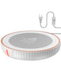 HouseGem Large Candle Warmer Plate,Ideal Desk Cup Warmer for Coffee, Beverages, Milk & Tea (Black) - 7DAY'S