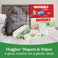 Huggies Natural Care Sensitive Baby Wipes, Hypoallergenic, 99% Purified Water, 3 Refill Packs (624 Wipes Total) - 7DAY'S
