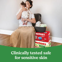 Huggies Natural Care Sensitive Baby Wipes, Hypoallergenic, 99% Purified Water, 3 Refill Packs (624 Wipes Total) - 7DAY'S